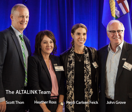 23rd Annual Premier's Scholarship Luncheon - Altalink Team