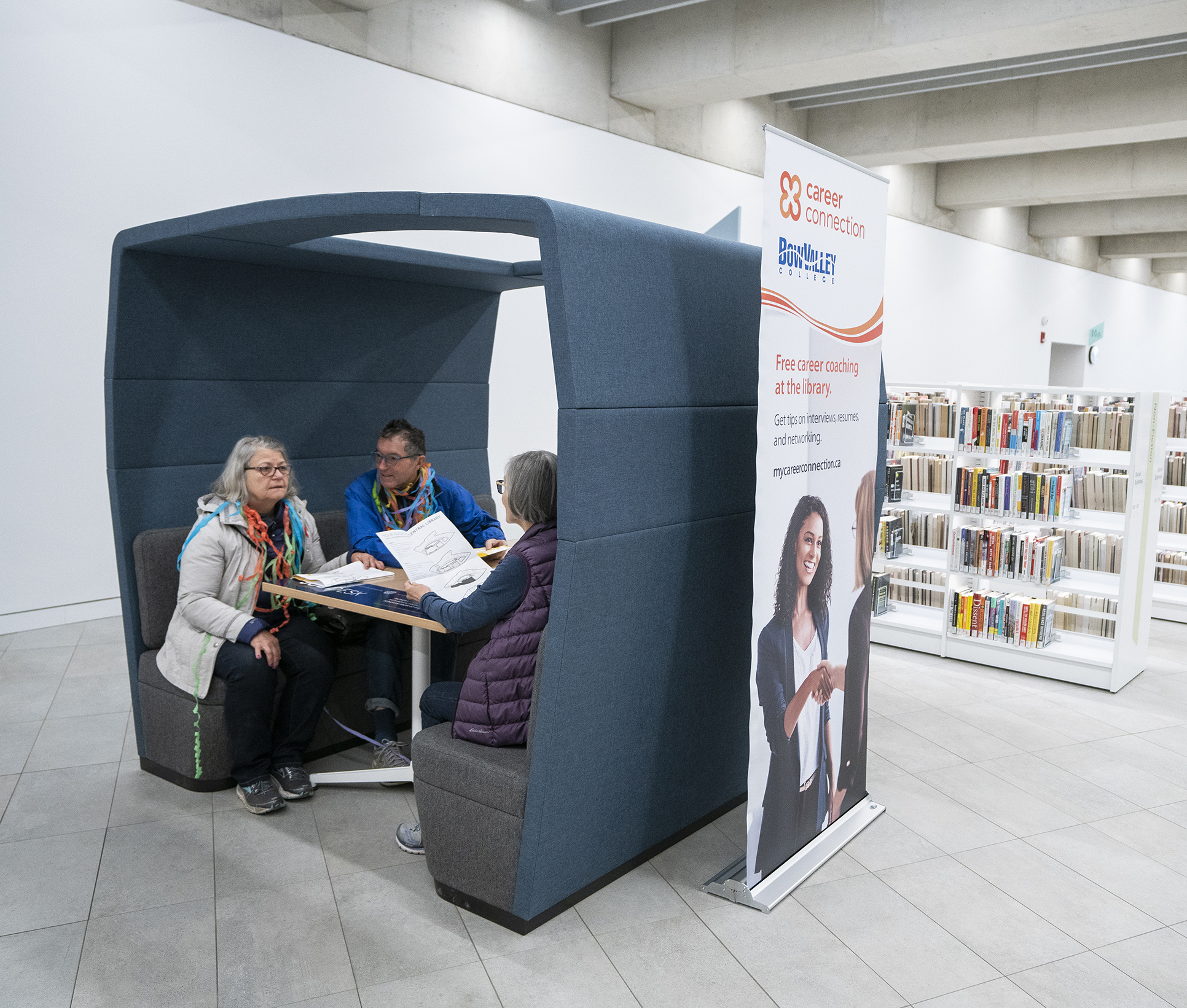 Job Desk opens in the new Central Library