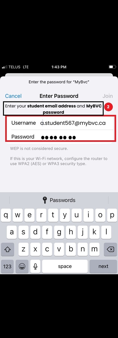 Apple MyBvc Account and Password